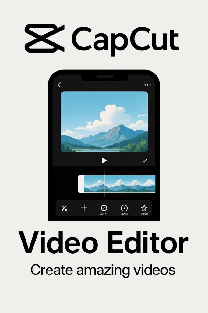 CapCut – مونتاج محترف بدون وجع رأس