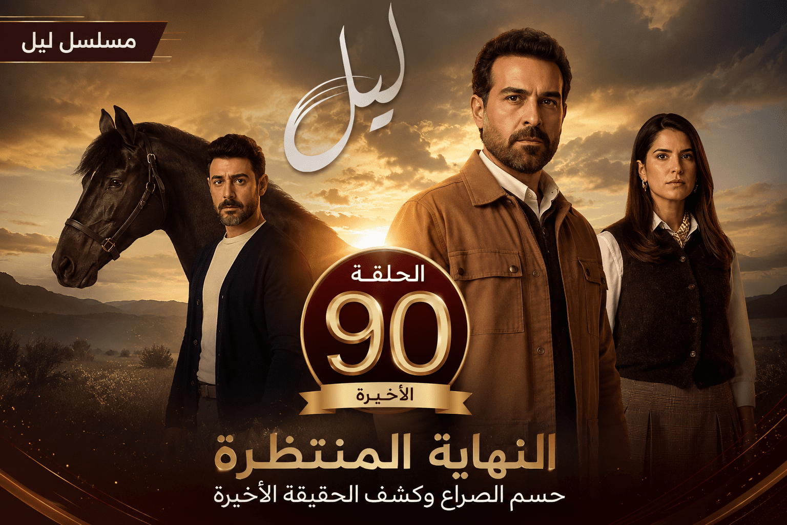 الحلقة 90 والأخيرة من ليل: نهاية الرحلة وبداية الحقيقة