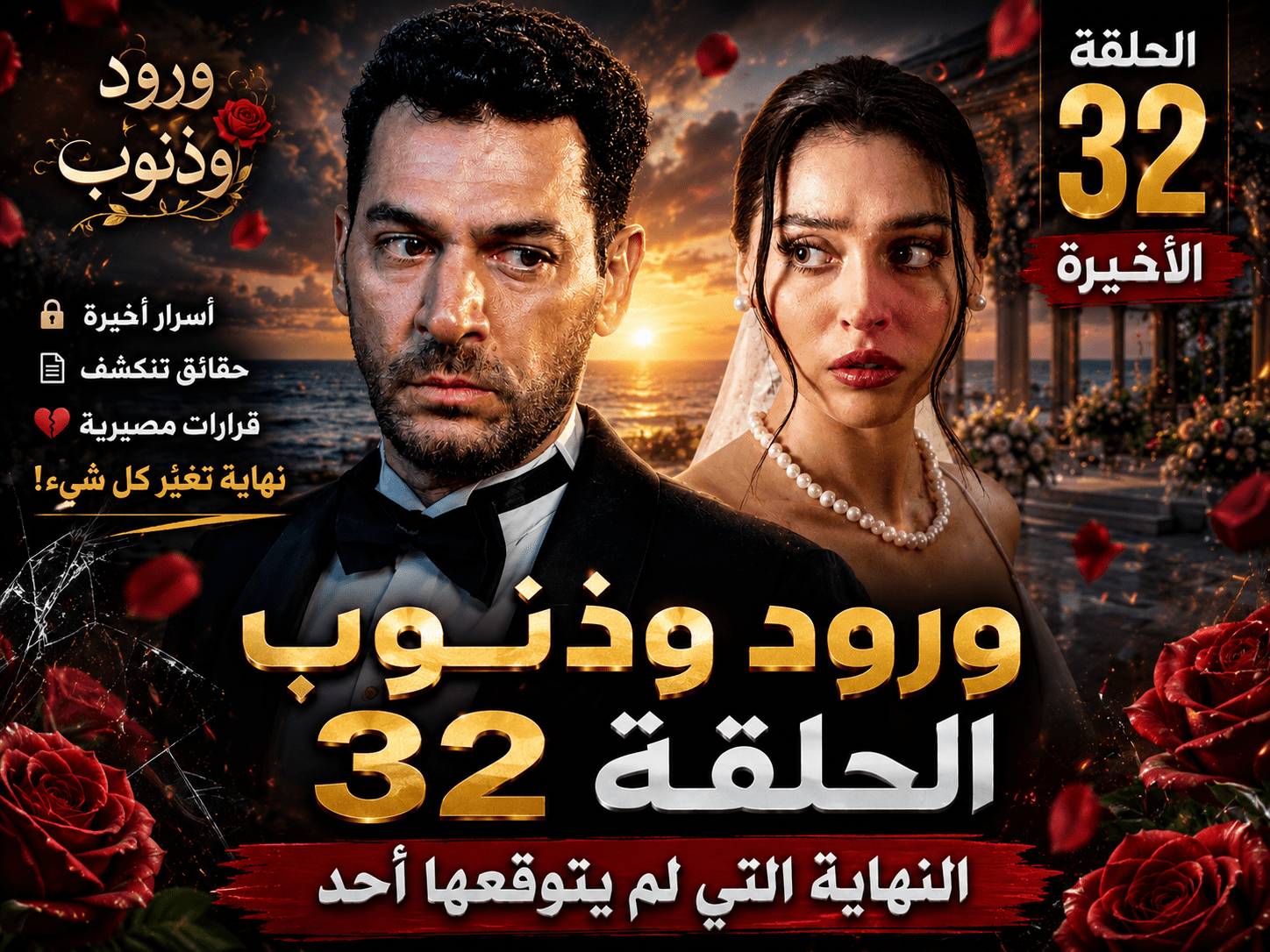 ورود وذنوب الحلقة 32 كاملة: النهاية التي لم يتوقعها أحد